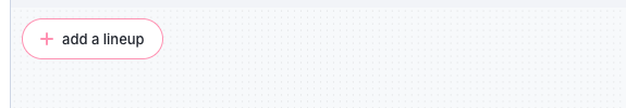 Add a lineup control at the top of the Flow Map canvas